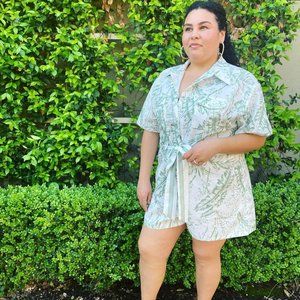 Plus size romper